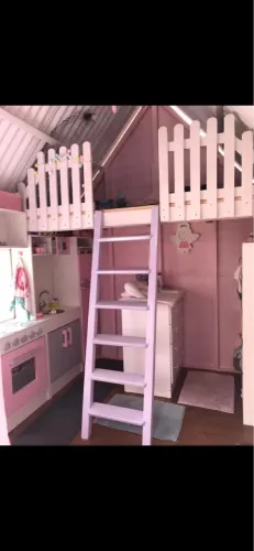 Casinha Infantil com Mezanino - Completa - Curitiba