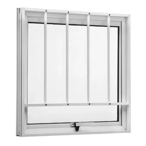 Janela Max Ar Alumínio 60x60 Linha 25