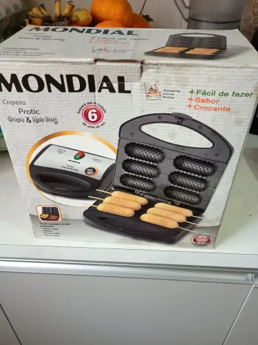 Crepeira Pratic Crepe & Hot Dog Mondial