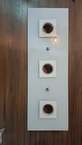 Luminária Placa spot embutir para lâmpadas de led 