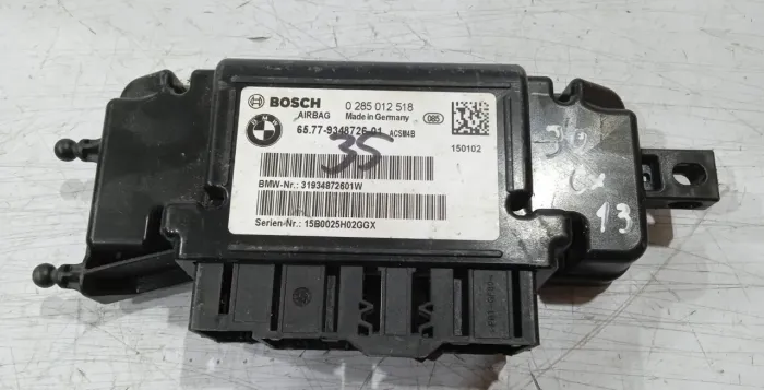 Módulo de Airbag BMW 320i 2015 / 9348726-01  
