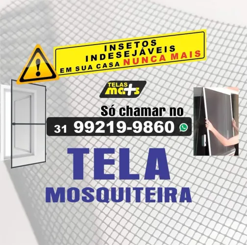 Tela Mosquiteira Sob medida - Instalação Grátis- Livre-se dos Insetos Indesejáveis!