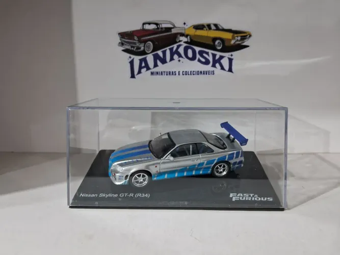 Miniatura Nissan Skyline GT-R Velozes &Furious