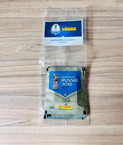 Kit Lacrado Com 12 Pacotinhos Copa do Mundo Rússia 2018  