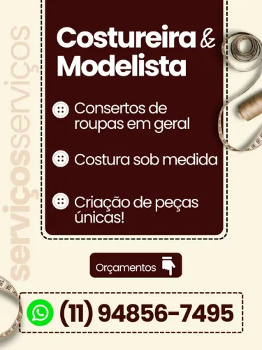 Costureira e Modelista