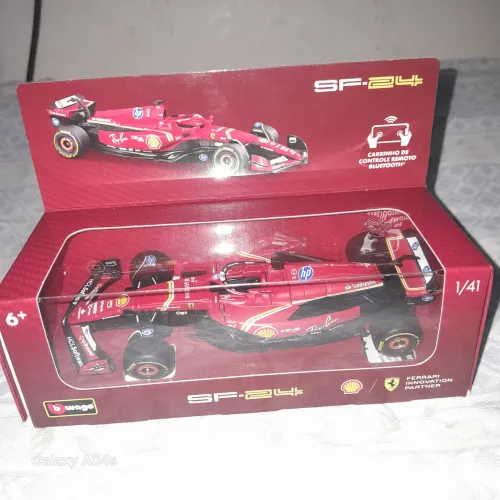 Carinho da shell ferrari SF-24 LACRADO