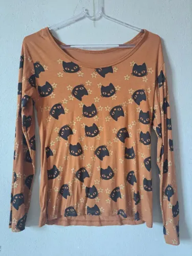 Blusa gatinho