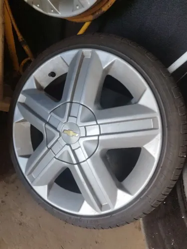 Rodas aro 16 original do Astra GSi, pneus 165/45R16 seminovos.