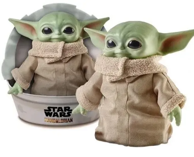 Grogu Baby Yoda Star Wars Mattel Pelúcia