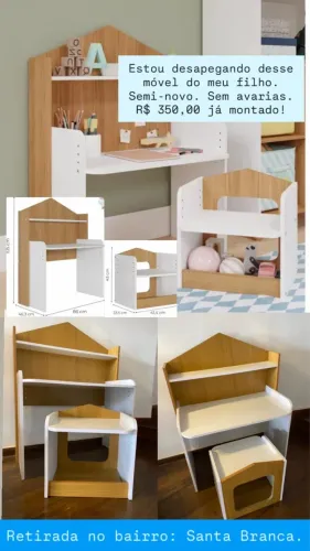 Escrivaninha Infantil 