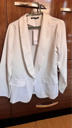 Blazer branco feminino