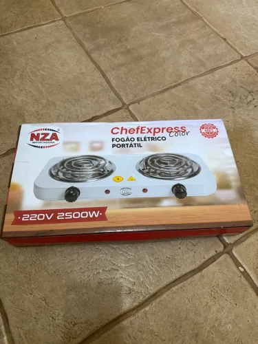 Fogão 2 Elétrico Portátil 220V