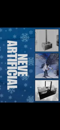 Maquina de Neve Artificial 