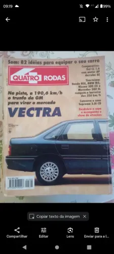 Revista Quatro Rodas - Edição Especial Vectra