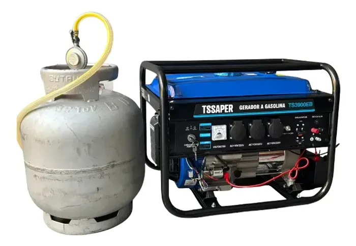 Gerador De Energia A Gás de Cozinha 3,5 Kva 110/220 Partida Eletrica