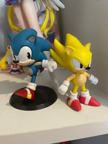 Sonic Boom8 Séries e Super Sonic clássico Jakks Pacific