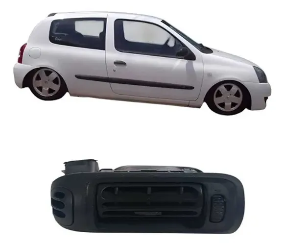 Difusor Ar Painel Esquerdo Motorista Clio 2p 2006 A 2012
