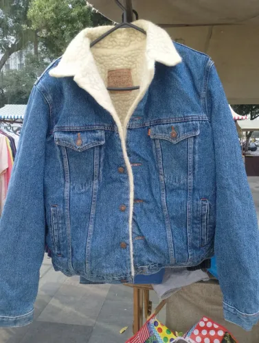 Jaqueta jeans Levi's vintage anos 80/90