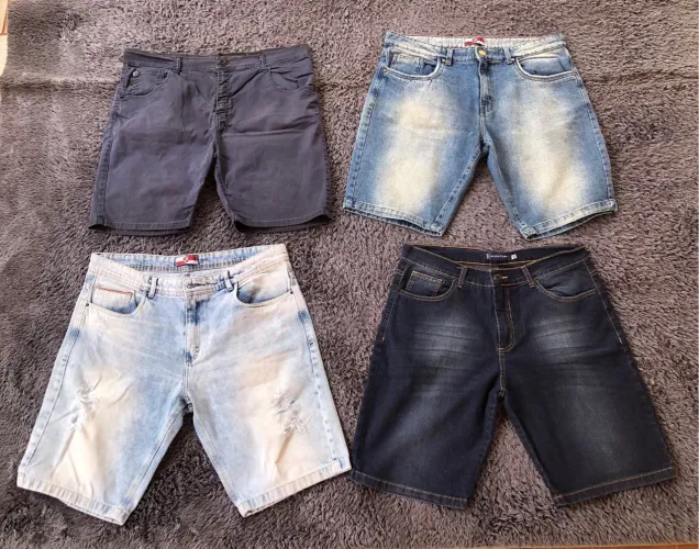 Kit bermudas jeans