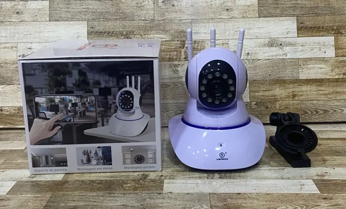 Câmera de Segurança Wi-Fi HD - Visão Noturna