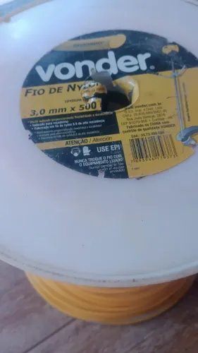 Fio de nylon Wonder 3 mm x 500 m (60 1104)