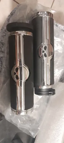 Manopla skull harley Davidson 