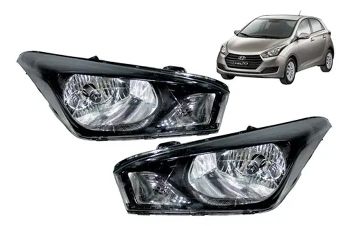 Par Farol Hb20 2013 2015 2016 2017 2018 2019 Mascara Negra