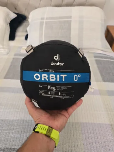 Saco de Dormir "Deuter Orbit 0º" Usado apenas 1 vez + Isolante Nature Hike