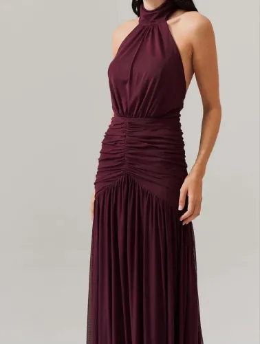 Vestido impecável - Marsala G