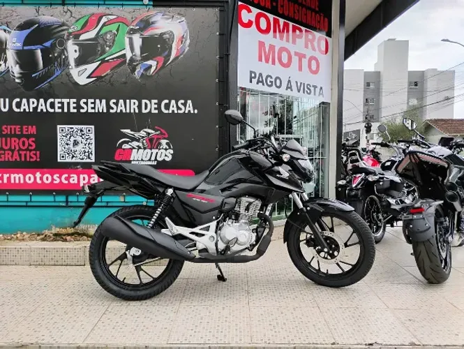 Honda Cg 160 Fan 2026 0km, aceito troca, cartão e financiamento