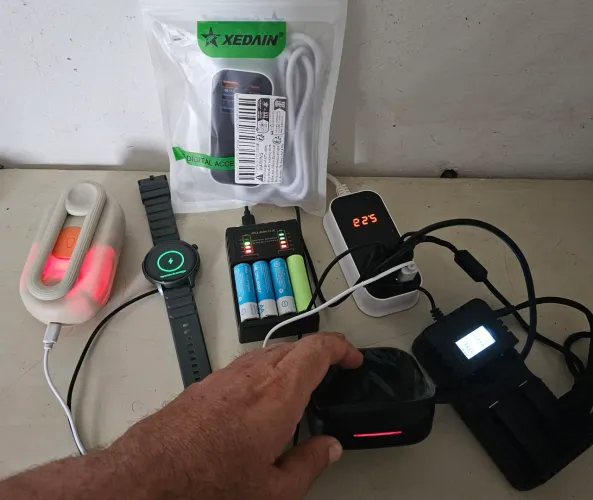 Extensão de Carregamento 5 volts. 5 USB + 1 USB TipoC. Promoção R$:100,00.