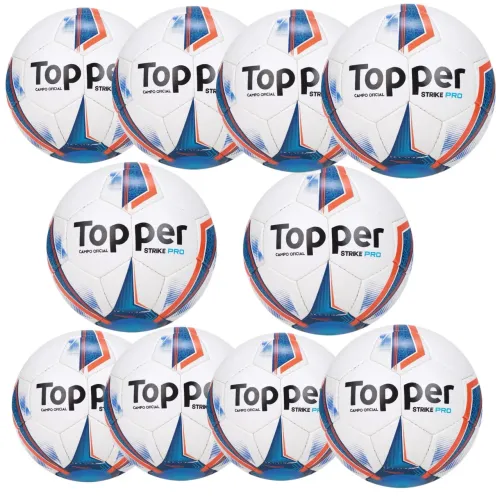 Kit 10 Bolas Topper Campo Costurada À Mão Atacado
