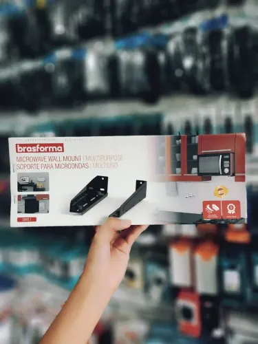 Suporte de Parede Multiuso para Micro-ondas Brasforma