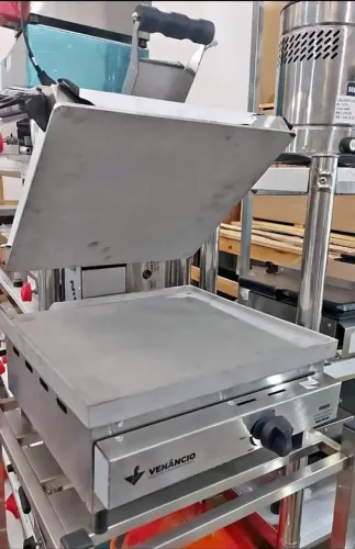 Prensa xis elétrica alumínio 45cm Venâncio - Marcos 