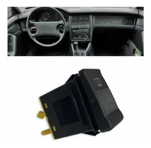 Botão Interruptor Desembaçador Original Audi 80 V6