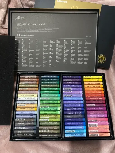 Giz pastel Mungyo Gallery 72 cores NOVO