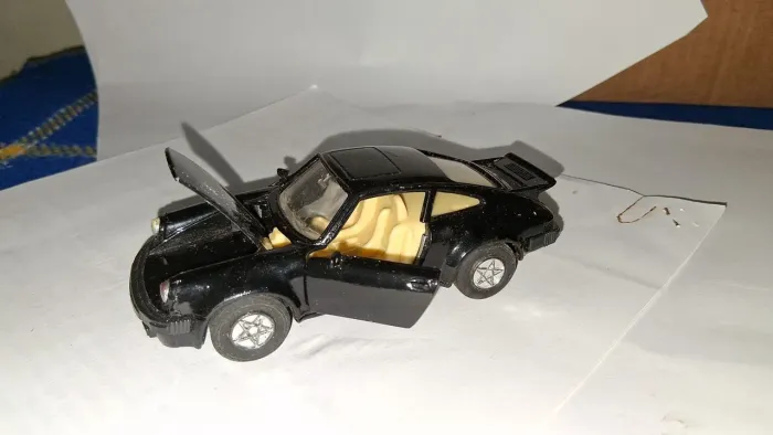 Carrinho porsche 911coupe original, fabricação estrela em perfeito estado