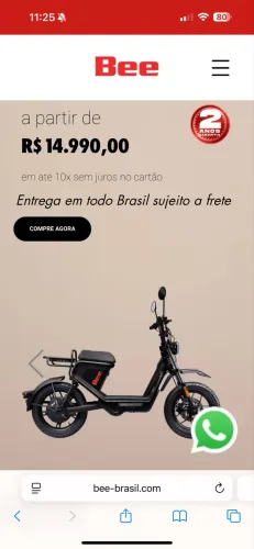 Moto elétrica BEE Trail