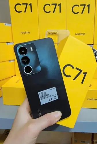 Smartphone Xiaomi Realme C71 4G RAM 256GB 8GB Lacrado Verde Entregamos