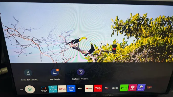 Tv led Samsung tizer 32 polegadas Wi-Fi YouTube Netflix controle pesinhos ENTREGO 