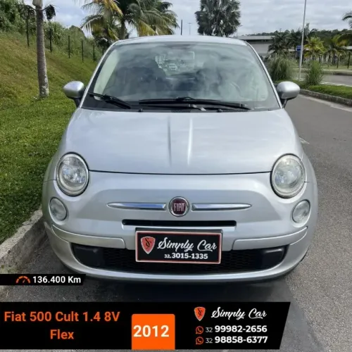 Fiat 500 Cult 1.4 Flex 8V EVO Mec. 2012
