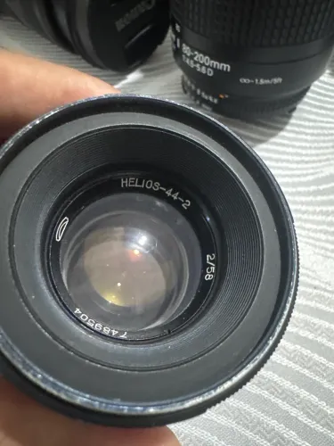 Lente helios 44-2 vintage premium desfoque lindo