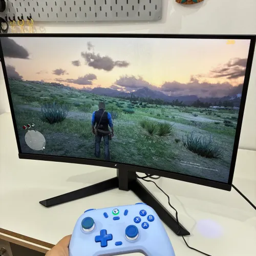 Monitor Gamer 200hz SuperFrame 23.6? VA Curvo FullHD
