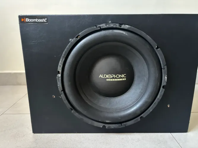 Sub 12 polegadas audiophonic 