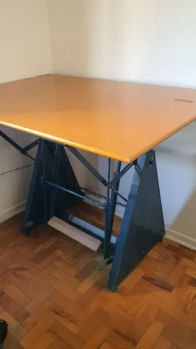 Mesa de Desenho Técnico Vintage Arquimedes