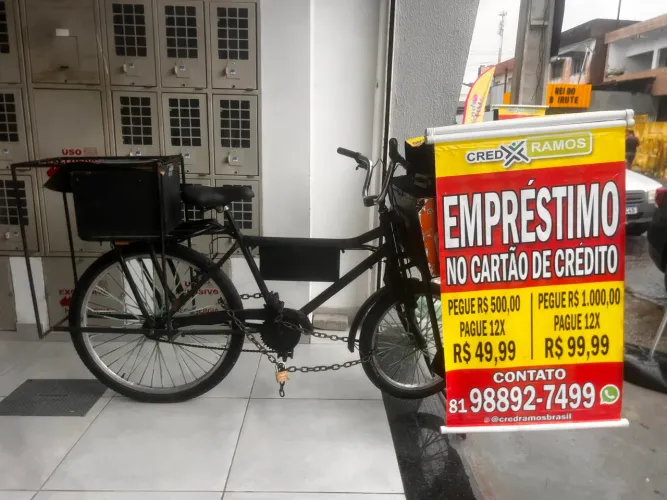 BIKE COM SOM PROPAGANDA