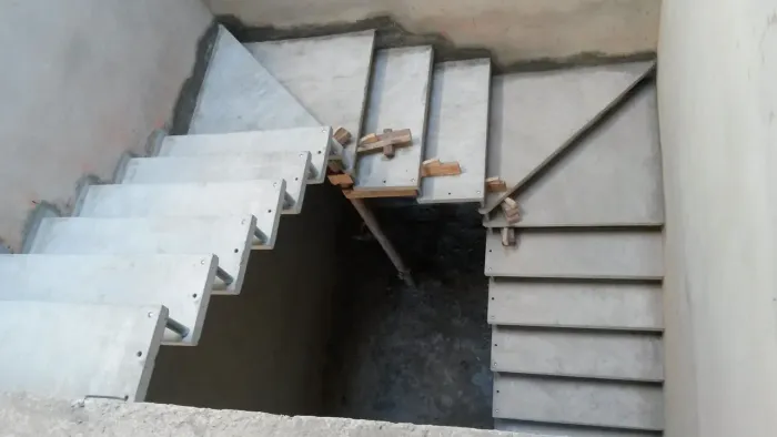 Escadas de concreto