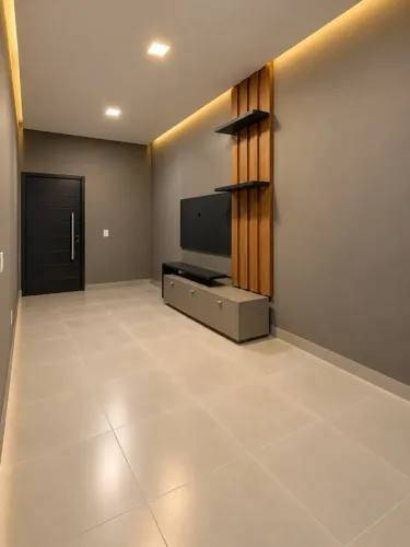 Casa com Placa Solar