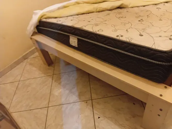 Cama casal muito nova