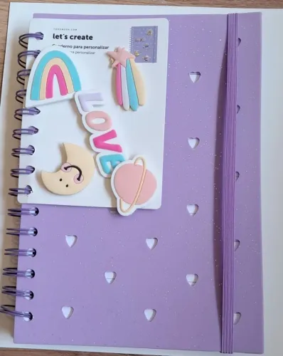Caderno Personalizável feminino